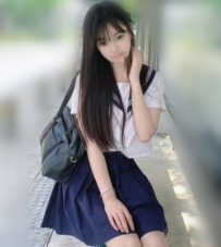 #淡大學生妹  七月 160cm.46kg.B奶.20歲  小奶骨感妹 長相清純